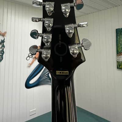 Schecter Diamond Series Jazz 7  Gloss Black 2001 image 9