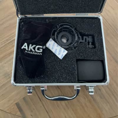 AKG C414 XLII Large Diaphragm Multipattern Condenser Microphone 2010s - Black image 7