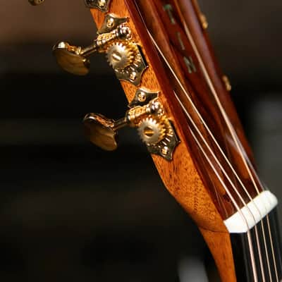 Martin Custom Style 45 000 Acoustic - Cocobolo/European High-Altitude Swiss Spruce, Natural with Hardshell Case image 7