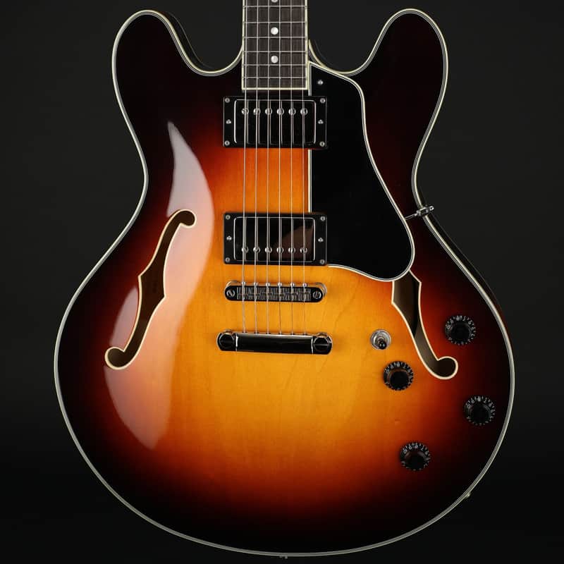 Eastman Eastman T386-SB 16" Thinline, Pickups in with Case #P2...