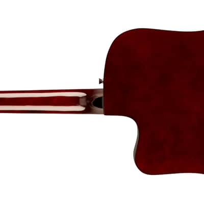 Fender FA-125CE Acoustic Guitar Walnut Fingerboard, Natural image 2
