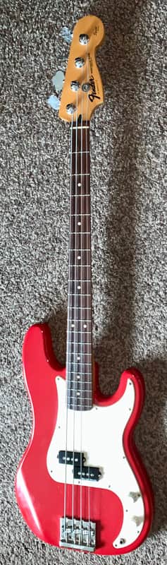 1994 Fender Precision Bass with Rosewood  Fretboard electric bass guitar upgrades image 1