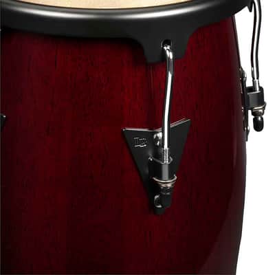 Latin Percussion LP Aspire 10 - 11" Conga Set - Oak Dw Black w/ Stand (LPA646-DW) image 6