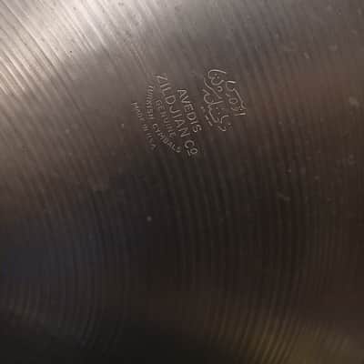 VINTAGE Zildjian Avedis 21" ride cymbal 1950's image 3
