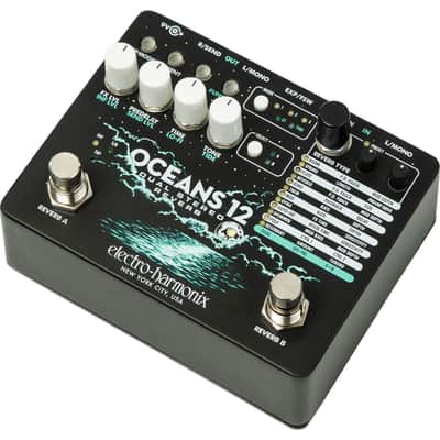 Electro Harmonix Oceans 12 Dual Stereo Reverb Pedal image 3