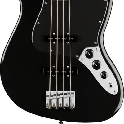 Fender Limited Edition Player Jazz Bass Guitar Ebony Fretboard in Black image 1