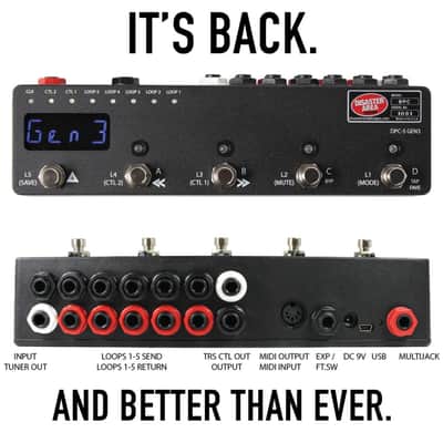 Disaster Area Designs DPC-5 Gen3 MIDI Pedalboard Controller & Loop Switcher image 5