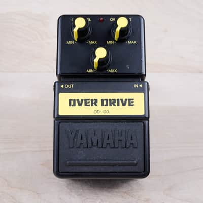 Yamaha OD-100 Over Drive Pedal 1980s Black Made In Japan image 6