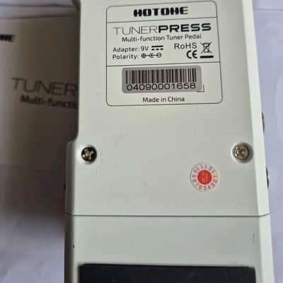 Hotone Tuner Press 2024 - Present - Black / White image 7
