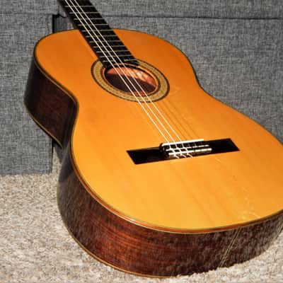 RARITY - JIN-ICHIRO MATSUNAGA No20 1980 - YAMAHA GC82 CLASS CLASSICAL CONCERT GUITAR - SPRUCE/BRAZILIAN ROSEWOOD image 4