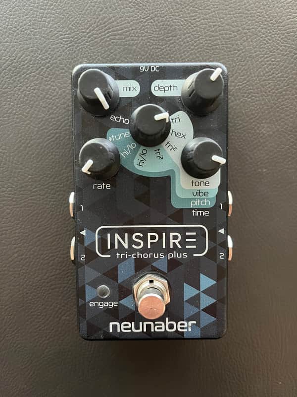 Neunaber Audio Inspire Tri-Chorus Plus V2 2020 - 2021 - Black / Blue image 1