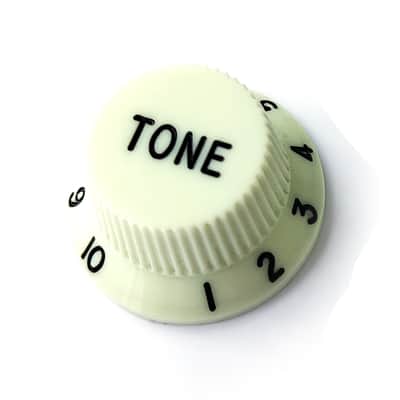 Stratocaster Tone & Volume Knobs – Set or Individual - 1x Tone White image 8
