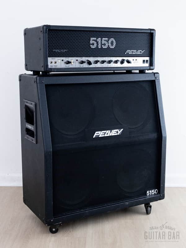 1995 Peavey 5150 EVH Signature 120 Watt Tube Amp Head & 4x12 Speaker Cabinet image 1