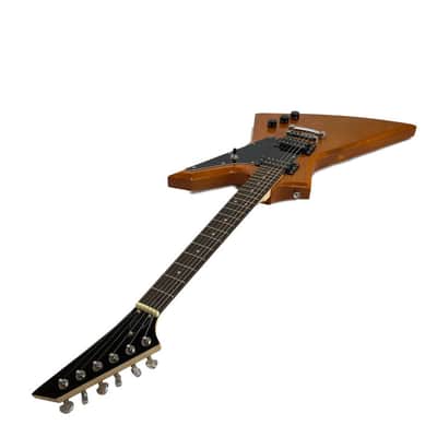 Zenison Rock Style Electric Guitar, Solid Wood Body, Maple Neck, Natural Color image 2