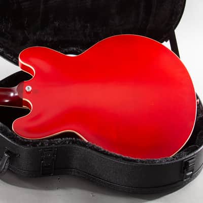 2024 Gibson ES-335 Satin Cherry OHSC Excellent 9.5/10 Rosewood Board 7lb 10oz image 7