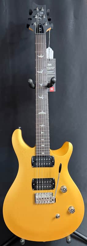 PRS SE CE 24 Standard Satin Electric Guitar Metallic Gold w/ Gig Bag image 1