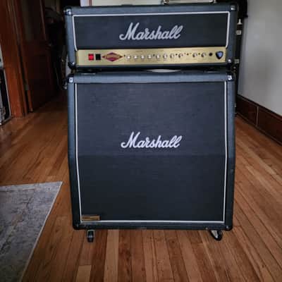 Marshall JCM 2000 DSL 100 Dual Super Lead 2-Channel 100-Watt 4x12" Guitar Amp Half Stack 2000s - Black image 9