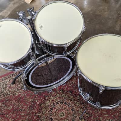Rogers Big R 4-Piece Black Drum Set image 7