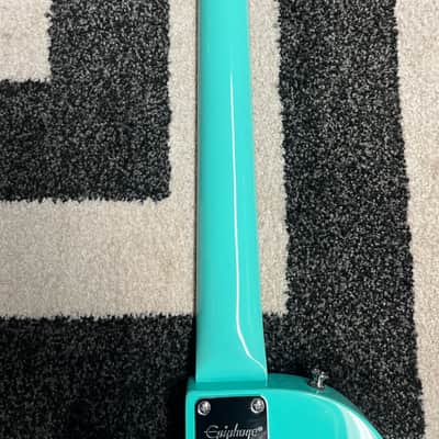 Epiphone Les Paul Melody Maker E1 (Les Paul SL) 2017 - 2025 - Turquoise image 8