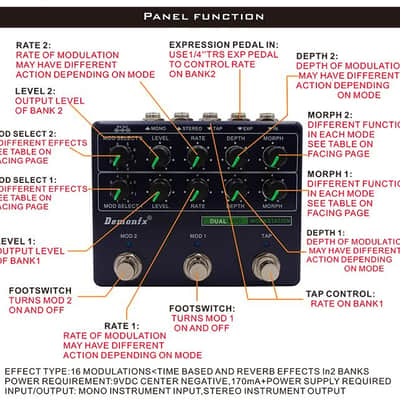 Demonfx  DUAL MOD WORKSTATION Numerous Options Just arrived Fast U.S. Ship image 7