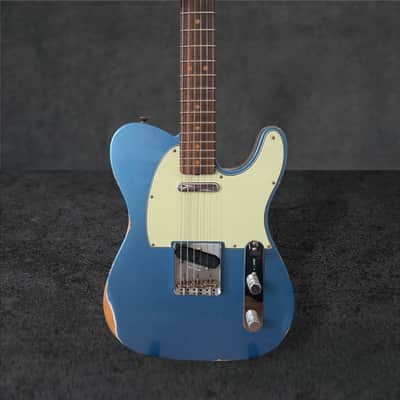 2025 Fender Custom Shop '63 Telecaster Relic – Aged Lake Placid Blue image 6