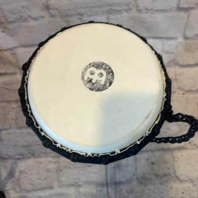 Immagine Meinl HD3-S Rope Tuned Headliner Series Wood Djembe - 8-inch Diame - 2