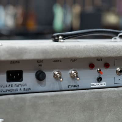 Amplified Nation Ampliphonix & Gain 50W Combo w/ Half Power Switch –Silver Suede image 7
