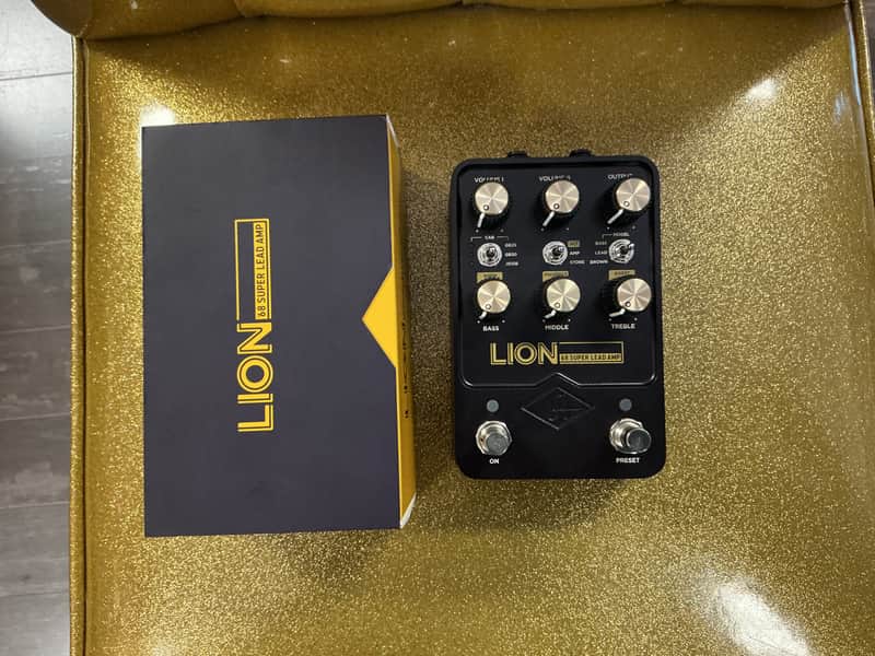 Universal Audio Lion '68 Super Lead Amp 2023 - Present - Black used image 1