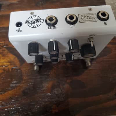 Emerson Pomeroy Boost/Overdrive/Distortion 2010s - White *NO BOX* image 3