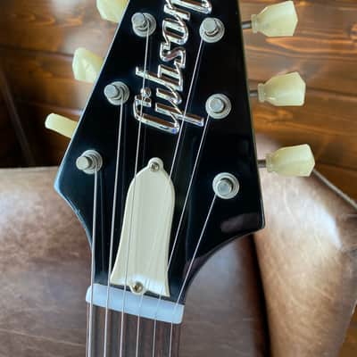 Video! 2019 Gibson Custom Shop Special Order '59 1959 Flying V Reissue Olive Drab Green image 3