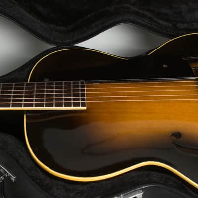 Epiphone  Triumph Arch Top Acoustic Guitar (1935), ser. #8215, hard shell case. image 14