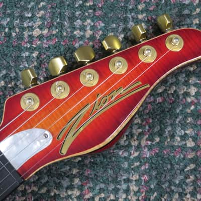 2005 Zion Classic Cherry Burst! SET-NECK! w/OHSC image 7