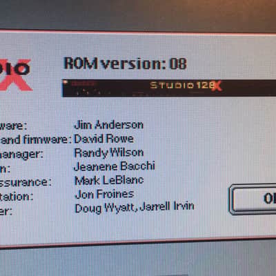 Opcode Studio 128x - Version 08 Firmware OS update EPROM Studio-128x image 2