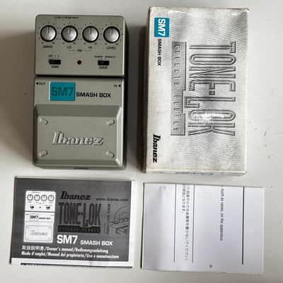 Ibanez SM7 Smash Box [NOS - New Old Stock] - Grey Silver image 2