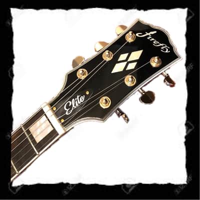 FIREFLY Electric Guitar FFLP * Black Elite Model w/Gold Hardware * Fire Fly LP Style image 6