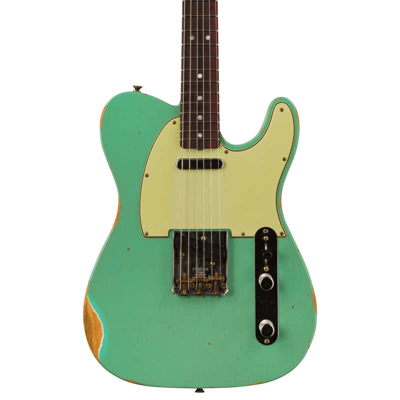 Fender Custom Shop 1964 Telecaster Relic, Aged Sea Foam Green image 1