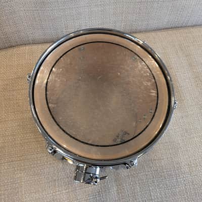 Pearl Maple Shell MX 10" x 8" Tom 1980s - Brushed Silver Metallic image 15