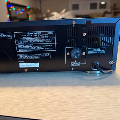 Pioneer CLD-S350 Vintage Laserdisc CD Cdv Ld Player ~ Serviced & Cleaned Remote image 12