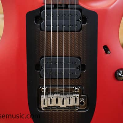 Sterling MAJ100 John Petrucci Signature Majesty - Ice Crimson Red With Gig Bag image 5