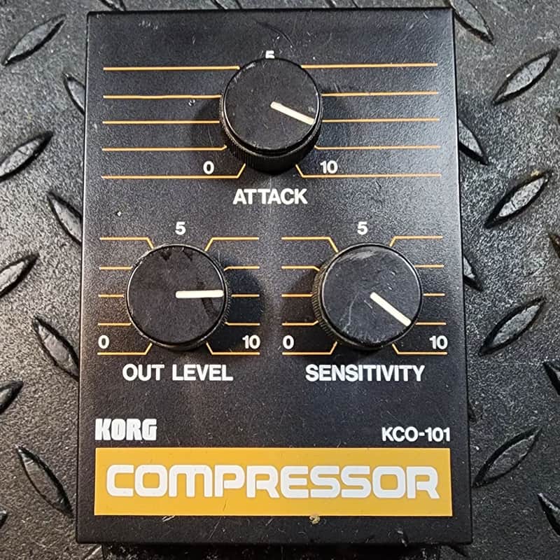 KORG KCO-101 Compressor Module for PME-40X Multi Effects System 1980's Vintage Comp image 1