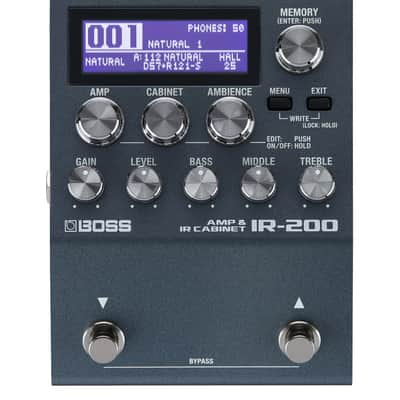 Boss IR-200 Amp and IR Cabinet Pedal - Display Model image 3