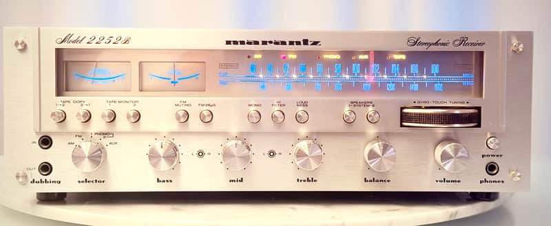 🎵 Marantz 2252B Vintage Stereo Receiver – Professionally Serviced – 3+ Hr Bench Tested image 1