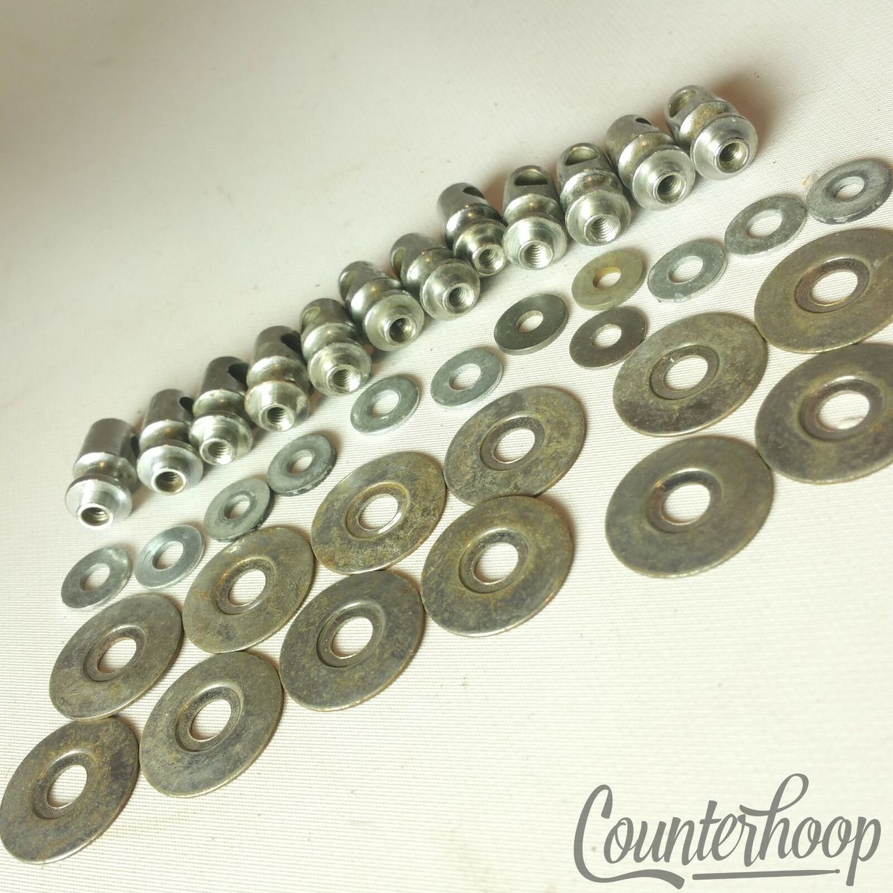 Rogers 12x Single-Tension Snare Drum T-Rod-Eyelet Lugs+Washers 60s Cleveland USA — main photograph