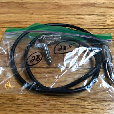 Mogami 2319 28.5” Pancake 1/4” - Small Barrel 1/4” Patch Cable image 3