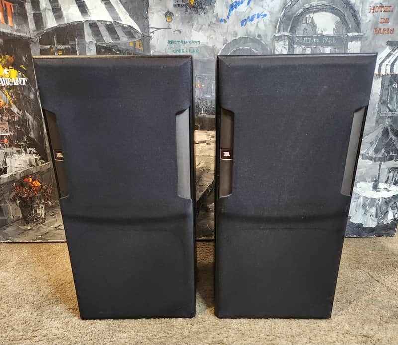 JBL JBL HLS 610 ivintage  two-way bookshelf loudspeakers 90s  - Black image 1