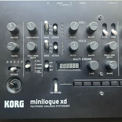 Korg Minilogue XD Module 2019 - Present - Black image 5