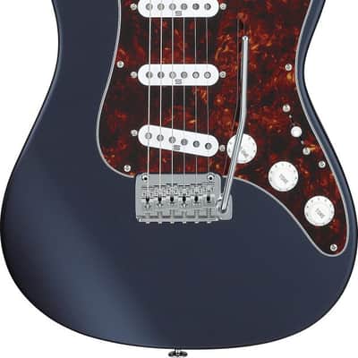 Ibanez 1B-AZ2203NTDB Prestige AZN Electric Guitar 6-String - Dark Tide Blue Flat + Case – B-Stock image 10