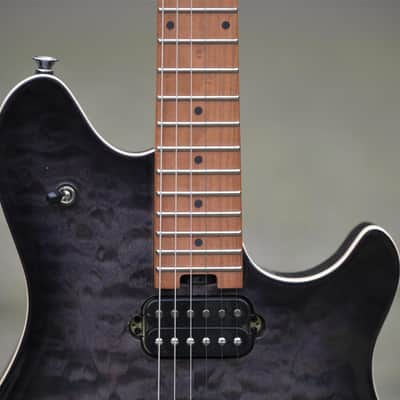EVH Wolfgang WG Special QM, Baked Maple Fingerboard- Charcoal Burst image 6