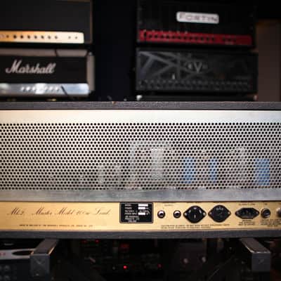 1981 Marshall JCM 800 Lead Series Model 2203 100-Watt Master Volume Head - Black image 2