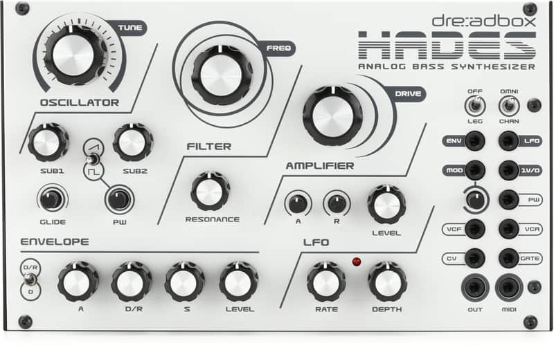 Dreadbox Hades Reissue Analog Bass Synthesizer image 1